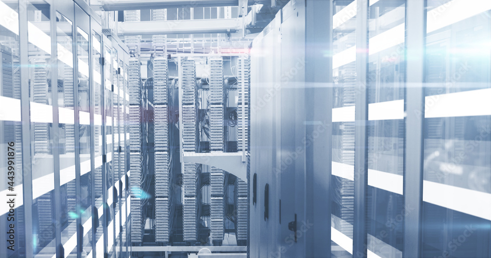 Poster data processing through data processing centre
