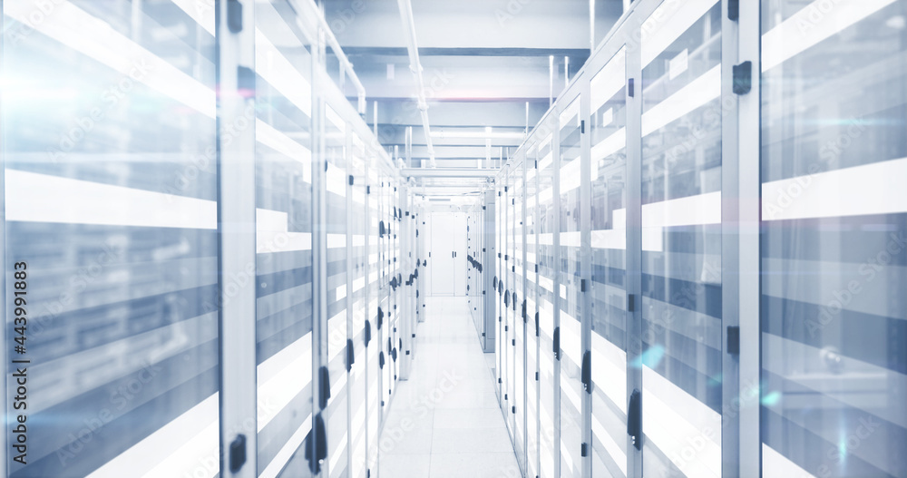 Poster data processing through data processing centre