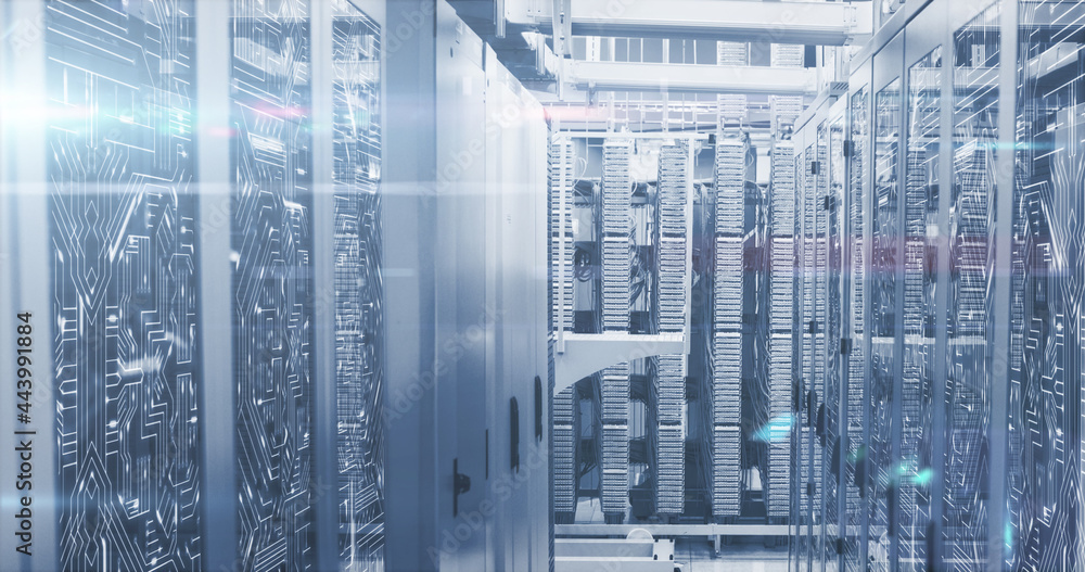 Poster data processing through data processing centre