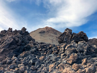 Tof of Teide volcano Tenerife, Canary Islands - Spain