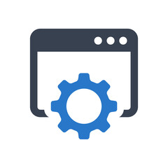 Web settings icon