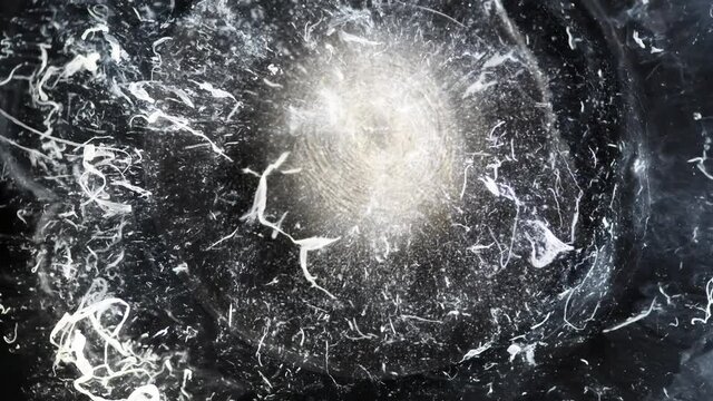 A violent celestial event results in both birth and destruction  -  an all natural AbstractVideoClip