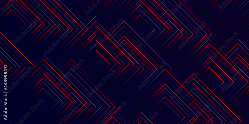 Poster abstract 3d futuristic red pattern background .