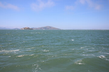 View of Pacific Ocean from San Francisco Bay area