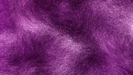 Abstract purple ethereal meditation background. Concept 3d illustration as a product showcase. Live stream copy space on ultraviolet psychedelic violet fiber optic on full-frame fiberglass template.