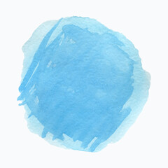 Blue sky.Watercolor spots Rainbow colors stains  for artistic design.Watercolor background abstract watercolor background.With hand painted . Watercolor blue spots abstract background with splashes,