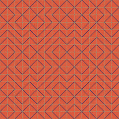Abstract Geometric Pattern generative computational art illustration