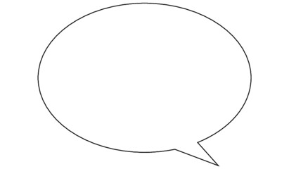 speech bubble
