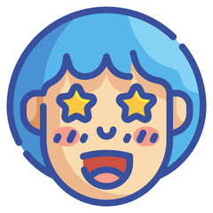 excited line icon