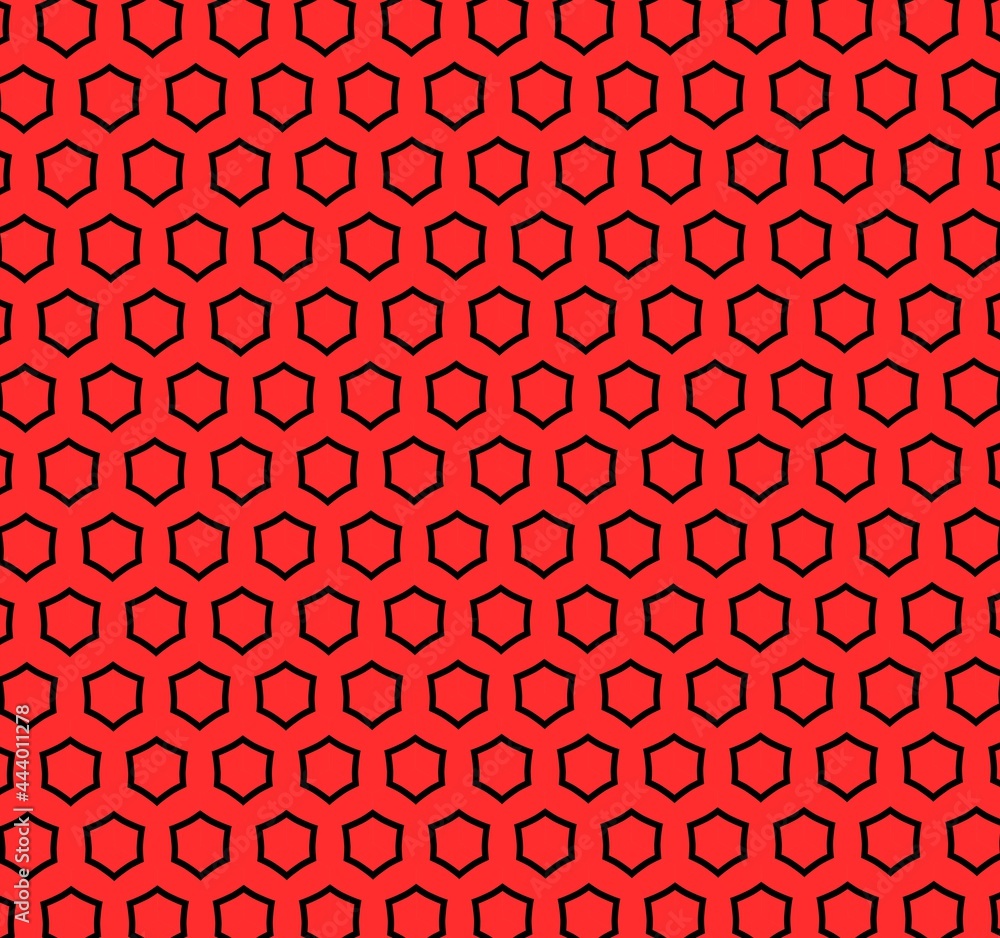 Wall mural red pattern design for the purpose of fabric designing.