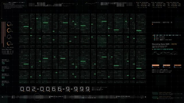 Cyber Crime concept : A programmer hacker trying to breached crypto currency address security by using algorithm source code to exploit weakness in password security background with alpha channel