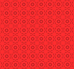 Red pattern design for the purpose of fabric designing.