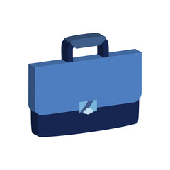 briefcase isometric icon