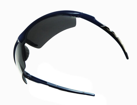 Aerodynamic Sunglasses Dark Lens And Frame