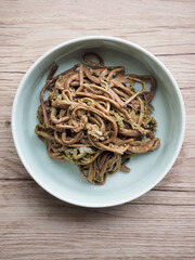 한국 전통음식 고사리 무침
