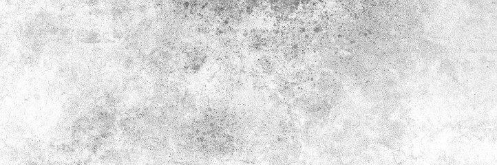 Panorama of White grey concrete texture, Rough cement stone wall, Surface of old and dirty outdoor building wall, Abstract nature seamless background