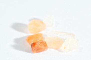 close up of Himalayan salt