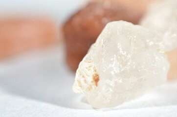 close up of Himalayan salt