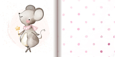 Animal painting cute wildlife watercolor parade music celebration fun summer day