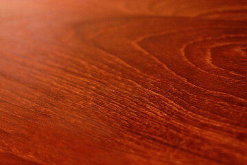 teak wood grain wooden table solid with grain anual rings polished surface closeup macro shot