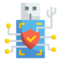 usb flat icon
