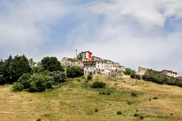 Fototapeta premium Fioritura Castelluccio di Norcia