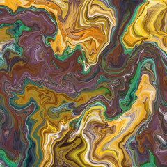 Modern luxury fluid art painting. Abstract background Liquid Marble texture. For posters, wrapping paper, wallpaper, other printed materials.