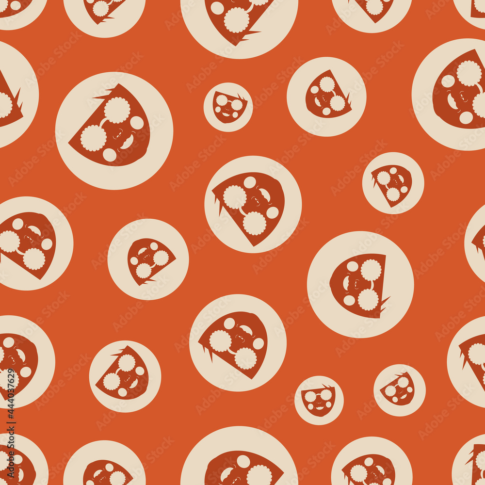 Poster masks vector seamless repeat pattern print background