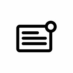 new message icon and  Vector illustration isolated on a white background. Premium quality for mobile apps, user interface, presentation, and website. pixel perfect icon