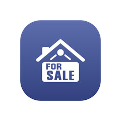 Home For Sale Sign - Sticker