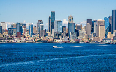 Obraz premium Elliott Bay And Skyline 4