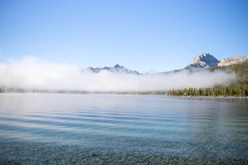 lake in the mountains