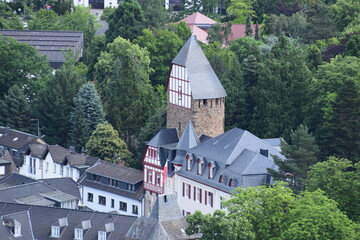 Stadtmauer von Ahrweiler, eine Woche vor der Flut