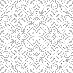  Vector pattern with symmetrical elements . Modern stylish abstract texture. Repeating geometric tiles from striped elements. pattern.