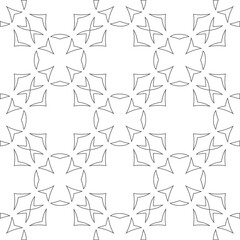 Vector pattern with symmetrical elements . Modern stylish abstract texture. Repeating geometric tiles from striped elements. pattern.