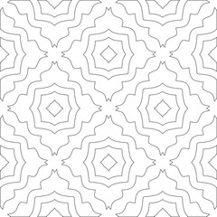 
Vector pattern with symmetrical elements . Modern stylish abstract texture. Repeating geometric tiles from 

striped elements.
pattern.