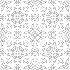 
Vector pattern with symmetrical elements . Modern stylish abstract texture. Repeating geometric tiles from 

striped elements.
pattern.