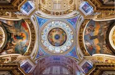 Deurstickers St Isaac's Cathedral - Russia © Sizhu