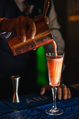 Classic and modern cocktails in the dark 2021 Dublin 