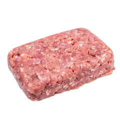Raw meat pork chop isolated on white background.food concept for advertising