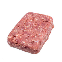 Raw meat pork chop isolated on white background.food concept for advertising