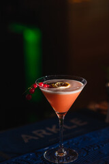 Classic and modern cocktails in the dark 2021 Dublin 