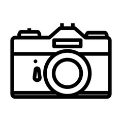 Icon Of Retro Film Photo Camera