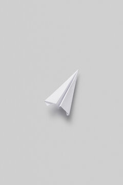 White paperplane