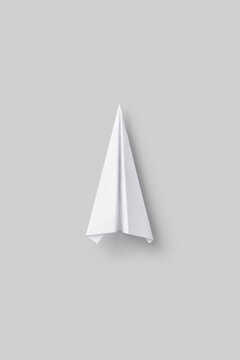 One white paperplane