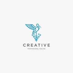 Health Logo Design Template, Healthcare Symbol Vector Template, Health Clinic Logo