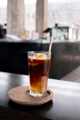 Iced Coconut Americano