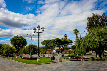 Faro en el parque