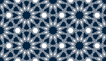 Geometric Islamic Seamless Pattern