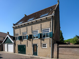 Woningen in de Regentessestraat in Tholen, Zeeland